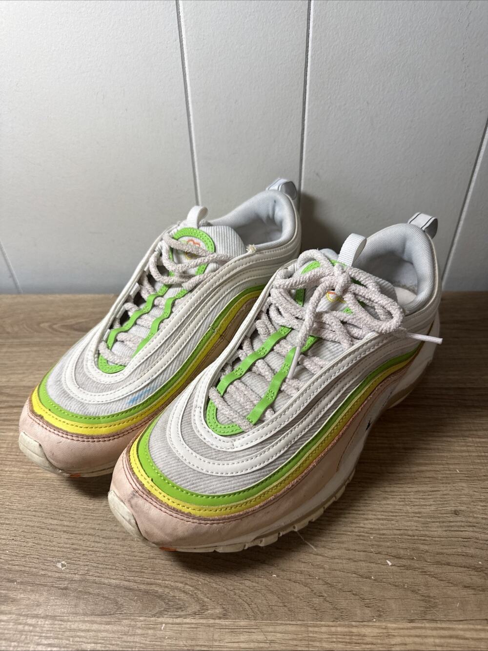 Nike Air Max 97 Women's Athletic Shoes Running Sneakers FD0870-100 Size 11 C2